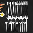 Axyaa Stainless Steel Cutlery Set - 32 Piece Western Flatware Silverware Kit