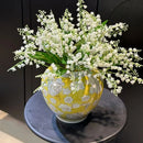Axyaa Blue & White Porcelain Vase - Chinese Retro Flower Jar - Home Decor Accessory