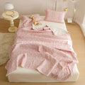 Axyaa 100% Cotton Summer Quilt for Kids and Adults, Soft and Skin-Friendly