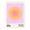 Axyaa Angel Number Aura Gradient Posters Wall Art for Trendy Home Decor