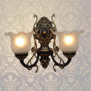 Axyaa Glass Wall Sconce Lamp for Home Décor and Lighting