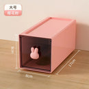 Axyaa Desk Organizer Drawer Cabinet Clear Small Storage Box
