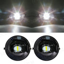 Axyaa LED Fog Light Angel Eyes DRL for Toyota Tacoma Tundra Sequoia 2005-2015