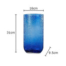 Axyaa Modern Glass Vase Hydroponic Flower Pot for Home Decor