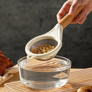 Axyaa Stainless Steel Flour Sieve with Wooden Handle - Baking Essential