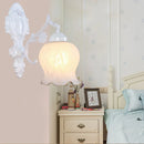 Axyaa European Style Gold LED Wall Lamp for Bedroom Living Room Stairway