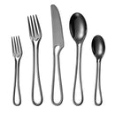Axyaa Stainless Steel Cutlery Set - Knife, Fork, Spoon, Teaspoon & Dessert Spoon
