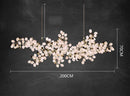 Axyaa Modern Pendant Light LED Chandelier Ceiling Lamp for Indoor Dining Room