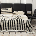 Axyaa Flannel Fleece Blanket 200*230cm Bohemia Style Bed Throws