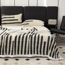 Axyaa Flannel Fleece Blanket 200*230cm Bohemia Style Bed Throws