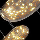 Axyaa Modern LED Pendant Chandelier Light for Living and Dining Room