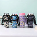Axyaa Kawaii Daisy Cup Holder Strap Pocket 40oz Accessories Sleeve Bag
