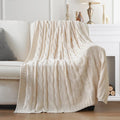 Axyaa Knit Throw Blanket: Warm, Cozy, and Stylish for Bed, Couch, or Sofa