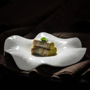 Axya Ceramic Flower Plate Set