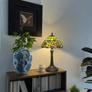 Axyaa Robin Series Stained Glass Desk Lamp