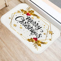 Axyaa Golden Black Letter Printed Door Mat, Non-Slip Floor Home Decoration