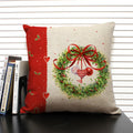 Axyaa Merry Christmas 45x45CM Cushion Cover for Home Decor