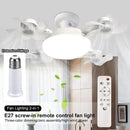 Axyaa Smart Dimmable LED Ceiling Fan Light with Remote Control
