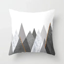 Axyaa Nordic Geometry Pillowcase 45*45cm for Home Décor and Comfort