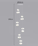 Axyaa Modern Dining Room Pendant Light LED Chandelier Ceiling Lamp Interior Lighting