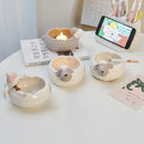 Axyaa Cute Animal Ceramic Ashtray for Home Decor and Boyfriend Gift