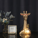 Axyaa Golden Giraffe LED Floor Lamp for Bedside and Living Room Lighting