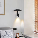Axyaa Mushroom Metal LED Wall Light Marset Spain Living Room Bedroom Aisle Rotation