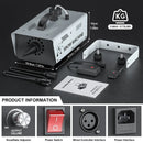 Axyaa 1000W Wireless Remote Snow Machine for Wedding Party Christmas Event Stage