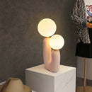 Nordic Glass Ball Table Lamp Green Pink Resin Axyaa Cute Creativity Bedroom Living Room