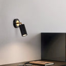 Axyaa Modern Gold Rotatable COB LED Wall Sconce Spotlight Fixture