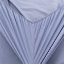 Axyaa Soft Fitted Sheet Set, Solid Color, Single Double Bed Sheet & Pillowcases