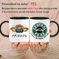 Axyaa Central Perk Personalized Ceramic Coffee Mug