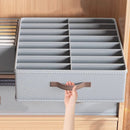 Axyaa Clothes Storage Box Set - Organize Sweaters, T-Shirts, Pants, Underwear & Socks