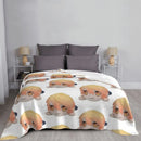 Axyaa Tsukasa Tenma Plush Blanket - Soft Travel Throw Blanket