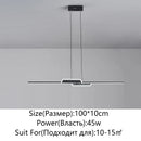 Axyaa Nordic LED Dining Room Chandelier - Modern Adjustable Ceiling Light Fixtures