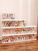 Axyaa Action Figure Mystery Box Display Stand Doll Holder Organizer