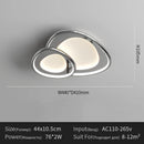 Axyaa Pebble Shaped Full Spectrum Ceiling Light for Minimalist Decor