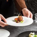 Axya Light Luxury Steak Ceramic Plate Set