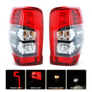 Axyaa Tail Lights Mitsubishi Triton L200 2019-2022: Rear Driving Signals Brake Reverse