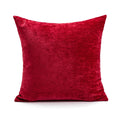 Christmas Chenille Plush Tufted Heart Tree Sugar Beige Cushion Cover for Home Decoration