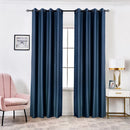 Axyaa Modern Blackout Curtains - Nordic Minimalist Style - 1 Pair