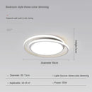 Axyaa Gold Round LED Ceiling Chandelier Remote Control Light for Home Decor