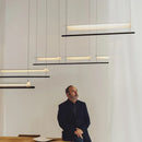 Axyaa Modern LED Chandelier for Home Décor Lighting in Living, Dining, or Office