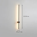 Axyaa Modern Minimalist LED Wall Lamp for Indoor Living Room, Bedroom, Dining Room