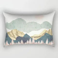 Axyaa Short Plush Rectangular Pillow Cover for Sofa, Car, Living Room - 30x50cm 40x60cm