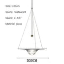 Nordic Glass Water Droplet Pendant Lamp by Axyaa for Stylish Home Decor Lighting
