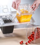 Axya Acrylic Tray with Lid for Milk Tea Shop Seasonings