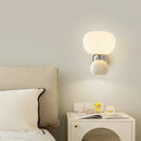 Axyaa LED Wall Lamps Cream Breeze Pumpkin Sconces G9 Bulb - Bedroom Living Room Lighting