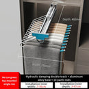Axyaa Aluminum Alloy Pant Hangers: Adjustable, Multi-Functional, & Collapsible Clothes Rack