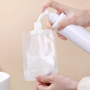 Axyaa 100ml Lotion Dispenser Bag: Travel-friendly, Leakproof & Reusable Beauty Pouch